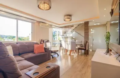 Cobertura para venda - cristal , 3 quartos,  161 m² - porto alegre