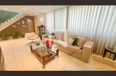 Cobertura para venda - santa lúcia, 5 quartos,  370 m² - belo horizonte