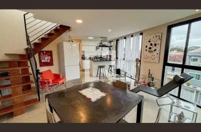 Cobertura para venda - jardim bela vista, 1 quarto,  121 m² - santo andré