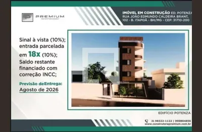 Cobertura para venda - itapoã, 3 quartos,  98 m² - belo horizonte