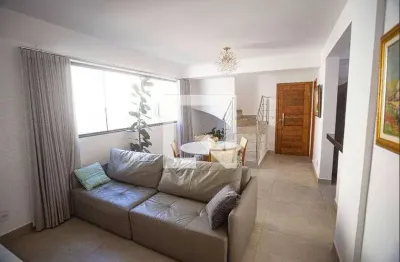 Cobertura para venda - minas brasil, 3 quartos,  190 m² - belo horizonte