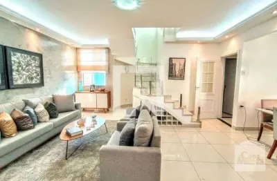 Cobertura para venda - castelo, 3 quartos,  192 m² - belo horizonte