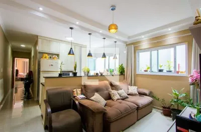 Apartamento para venda - vila américa, 3 quartos,  81 m² - santo andré