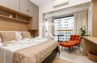 Apartamento para venda - brooklin, 1 quarto,  25 m² - são paulo