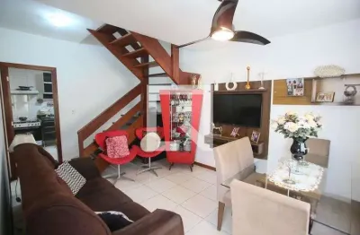 Casa / sobrado em condomínio para venda - pechincha, 3 quartos,  100 m² - rio de janeiro