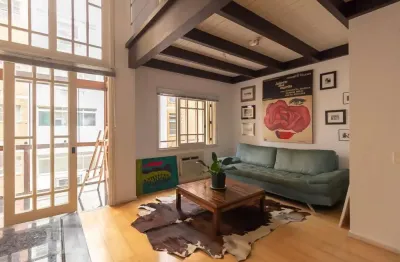 Apartamento para venda - moinhos de vento, 1 quarto,  63 m² - porto alegre