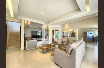 Casa / sobrado em condomínio para venda - várzea, 4 quartos,  290 m² - lagoa santa