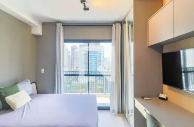 Kitnet / stúdio para venda - brooklin, 1 quarto,  28 m² - são paulo