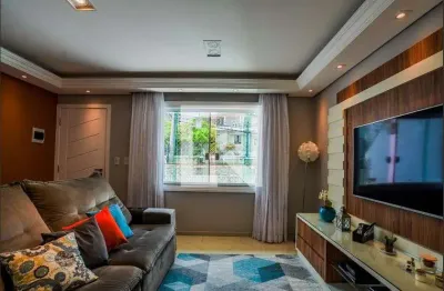 Casa para venda - jardim bela vista, 3 quartos,  161 m² - santo andré