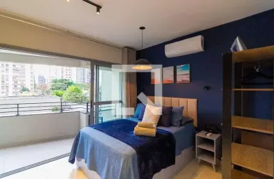 Kitnet / stúdio para venda - brooklin, 1 quarto,  25 m² - são paulo