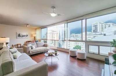 Apartamento para venda - lagoa, 3 quartos,  132 m² - rio de janeiro
