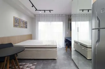 Kitnet / stúdio à venda na rua godói colaço, brooklin, são paulo por r$ 390.000