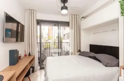 Kitnet / stúdio para venda - brooklin, 1 quarto,  24 m² - são paulo