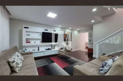 Casa para venda - vila américa, 4 quartos,  214 m² - santo andré
