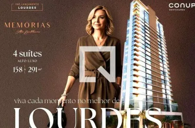 Apartamento para venda - lourdes, 4 quartos,  171 m² - belo horizonte