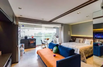Kitnet / stúdio para venda - panamby, 1 quarto,  40 m² - são paulo