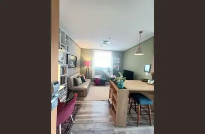 Apartamento para venda - jardim bela vista, 1 quarto,  44 m² - santo andré