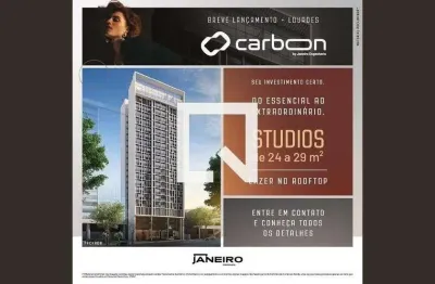 Apartamento para venda - lourdes, 1 quarto,  24 m² - belo horizonte