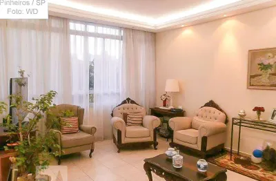 Apartamento para venda - pinheiros, 3 quartos,  165 m² - são paulo