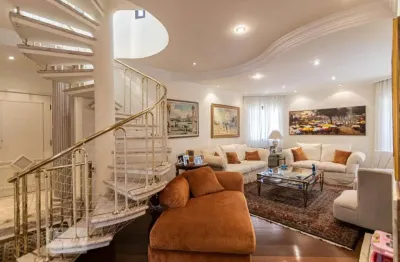 Cobertura para venda - jardim anália franco, 5 quartos,  496 m² - são paulo
