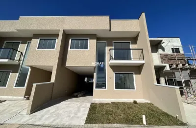 Sobrado com 3 dormitórios à venda, 135 m² - costeira - são josé dos pinhais/pr