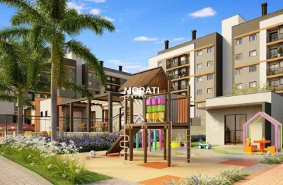 Apartamento garden com 2 dormitórios à venda, 52 m² - neovile - curitiba/pr