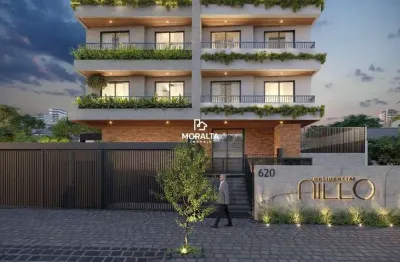 Apartamento com suíte e demi-suíte à venda - são francisco - curitiba/pr