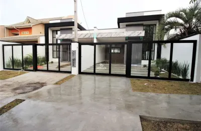 Casa com faxada moderna com 03 quartos sendo uma suite no são pedro