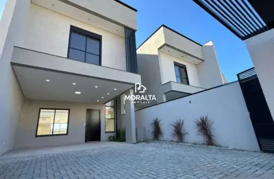 Sobrado com 3 dormitórios à venda - aristocrata - são josé dos pinhais/pr