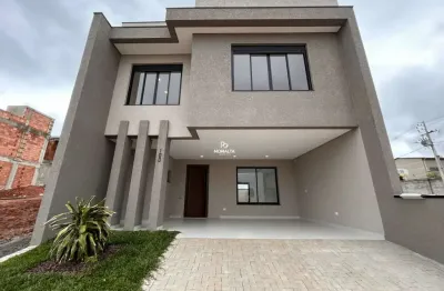 Sobrado com 4 dormitórios à venda - costeira - são josé dos pinhais/pr