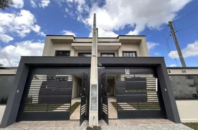 Sobrado com 3 dormitórios à venda - aviação - são josé dos pinhais/pr