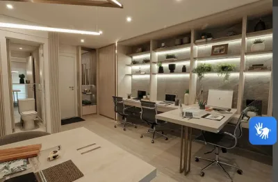Sala comercial em moema – mobiliada de alto padrão, pronta para uso.