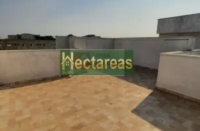 Cobertura para Locação em Santo André, Vila Tibiriçá, 2 dormitórios, 1 banheiro, 1 vaga