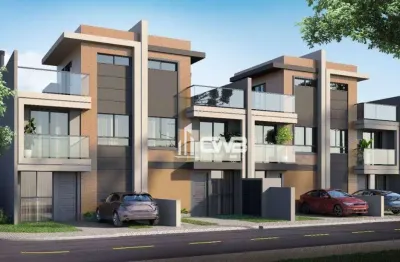 Casa com 3 dormitórios à venda, 144 m² por r$ 817.000,00 - santa cândida - curitiba/pr