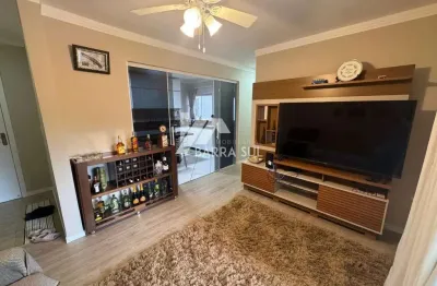 Apartamento 100% mobiliado com 01 suíte + 02 quartos no czerniewicz