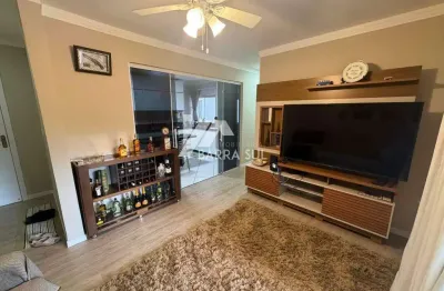 Apartamento 100% mobiliado com 01 suíte + 02 quartos no czerniewicz