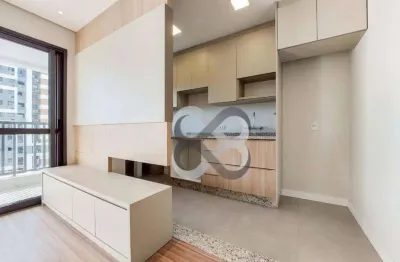 Apartamento com 1 dormitório para alugar, 45 m² por r$ 2.500/mês - gleba palhano - londrina/pr