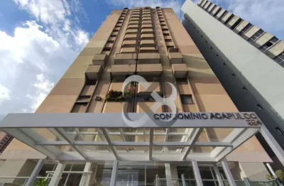 Apartamento com 3 dormitórios para alugar, 109 m² por r$ 2.400/mês - centro - londrina/pr