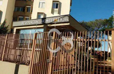 Apartamento com 3 dormitórios, 65 m² - venda por r$ 225.000 ou aluguel por r$ 1.250/mês - antares - londrina/pr