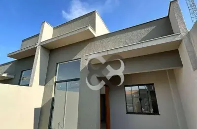 Casa com 3 dormitórios à venda, 70 m² por r$ 290.000,00 - jardim belém - londrina/pr