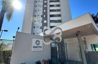 Apartamento com 2 dormitórios à venda, 53 m² por r$ 340.000,00 - jardim morumbi - londrina/pr