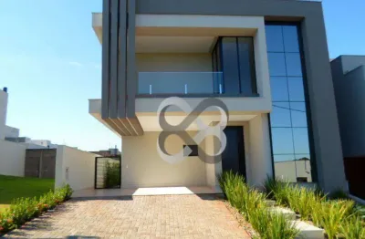 Sobrado com 4 dormitórios à venda, 222 m² por r$ 1.600.000 - condomínio tangará - londrina