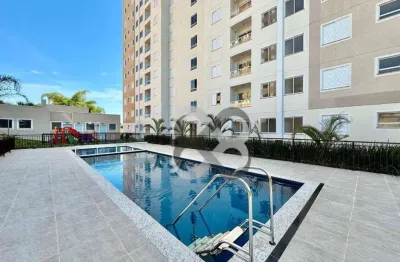 Apartamento com 2 dormitórios à venda, 46 m² por r$ 320.000,00 - gleba fazenda palhano - londrina/pr