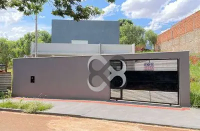 Casa com 3 dormitórios à venda, 90 m² por r$ 380.000,00 - jardim colúmbia d - londrina/pr