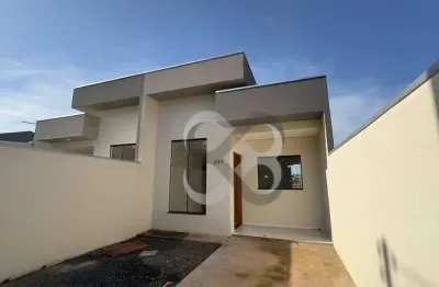 Casa com 3 dormitórios à venda, 60 m² por r$ 270.000,00 - colinas - londrina/pr