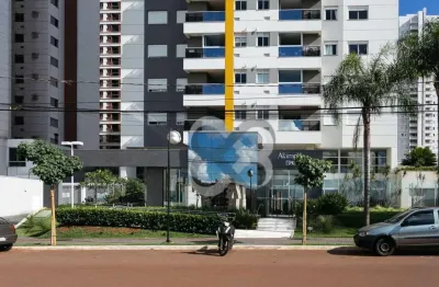 Apartamento com 2 dormitórios para alugar, 81 m² por r$ 3.800/mês - gleba palhano - londrina/pr