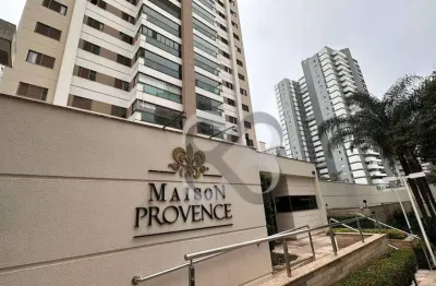 Apartamento no maison provence, localização privilegiada, 3 dormitórios, sala ampla 120m2 de área útil na gleba palhano - londrina/pr