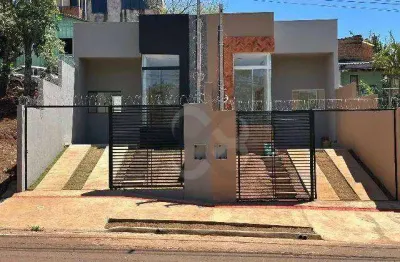 Casa com 2 dormitórios, 52 m² - venda por r$ 350.000,00 ou aluguel por r$ 2.100,01/mês - maria cecília  - londrina/pr