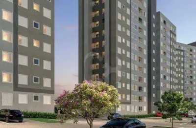 Apartamento com 2 dormitórios para alugar, 46 m² por R$ 1.200/mês - Pioneiros - Londrina/PR
