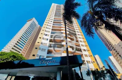 Apartamento com 3 dormitórios para alugar, 129 m² por r$ 5.700/mês - gleba palhano - londrina/pr